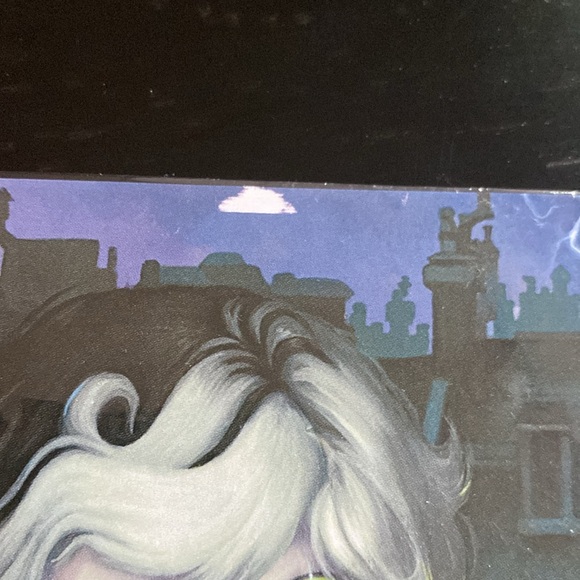 Disney Parks WonderGround print “Cruella” 5x7 Postcard (101 Dalmatians) - Picture 3 of 6